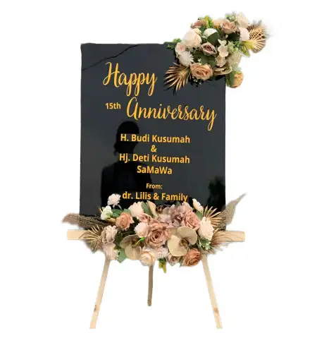 Papan Bunga Akrilik Cobanjoyo